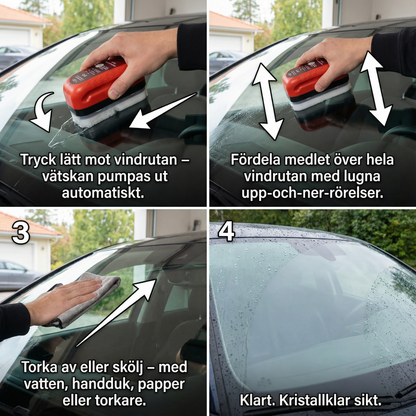 Säkersikt - Applicera idag. Kör säkert hela vintern.